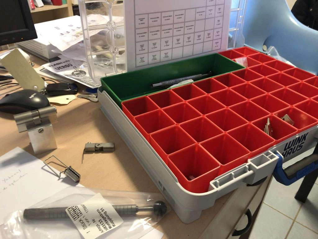 Organigramme de clés